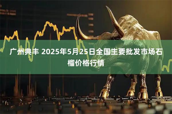 广州典丰 2025年5月25日全国主要批发市场石榴价格行情